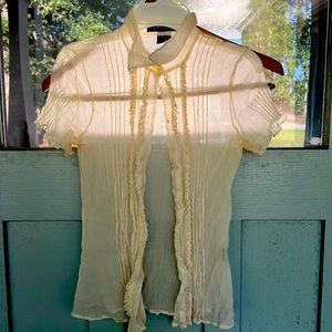 Ralph Lauren sheer shirt -Size 6